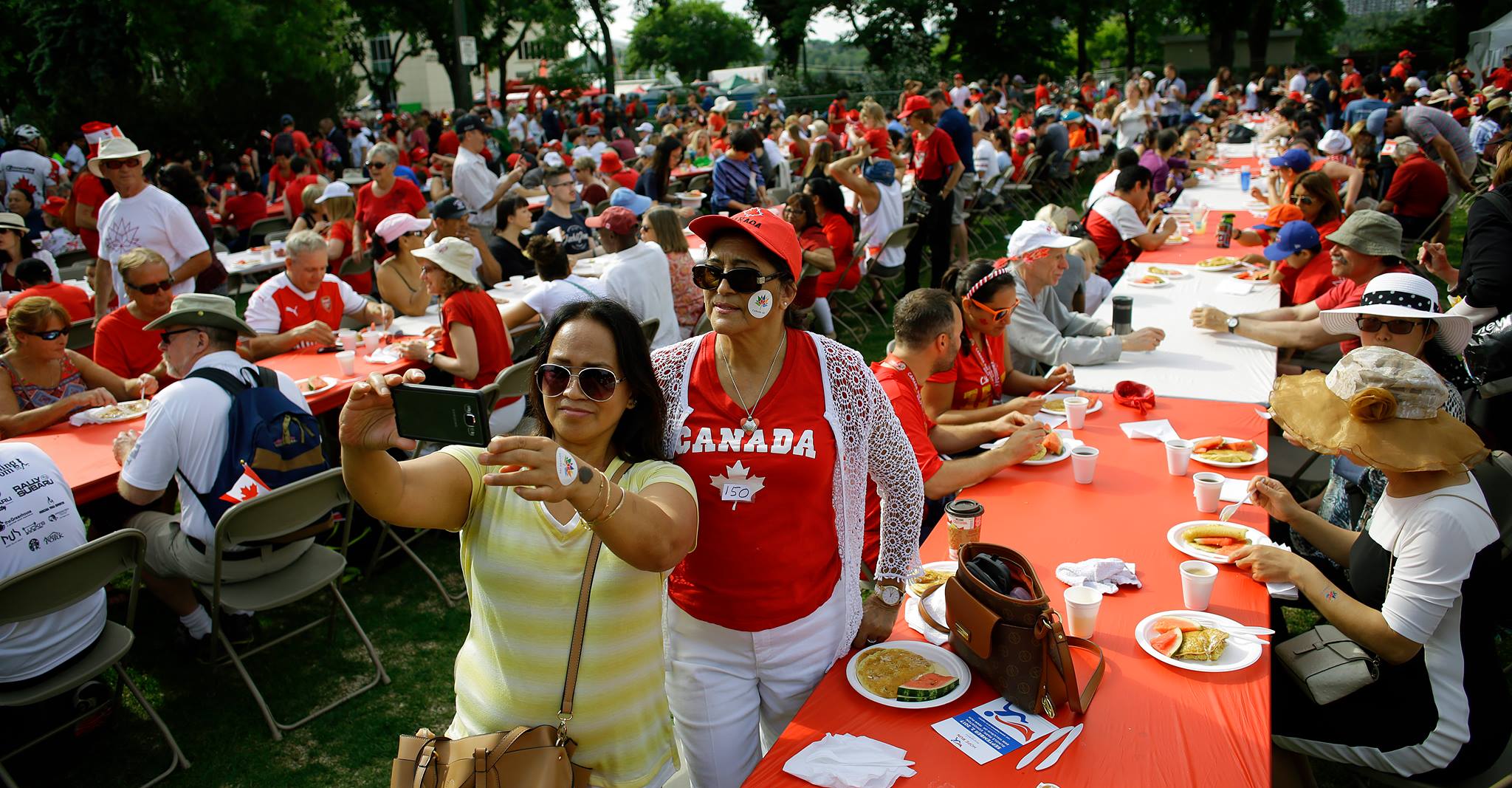 Canada Day FREE Pancake Breakfast Edmonton Downtown