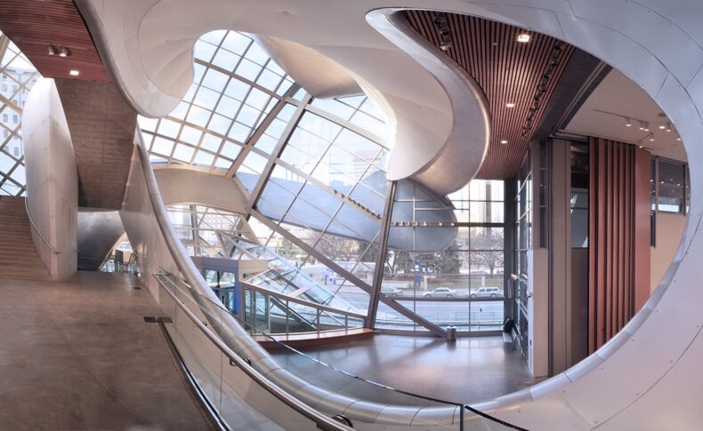 interior of art gallery of alberta