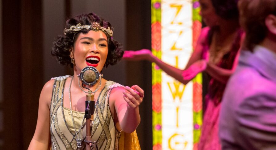 Women singing on stage at the Citadel Theatre