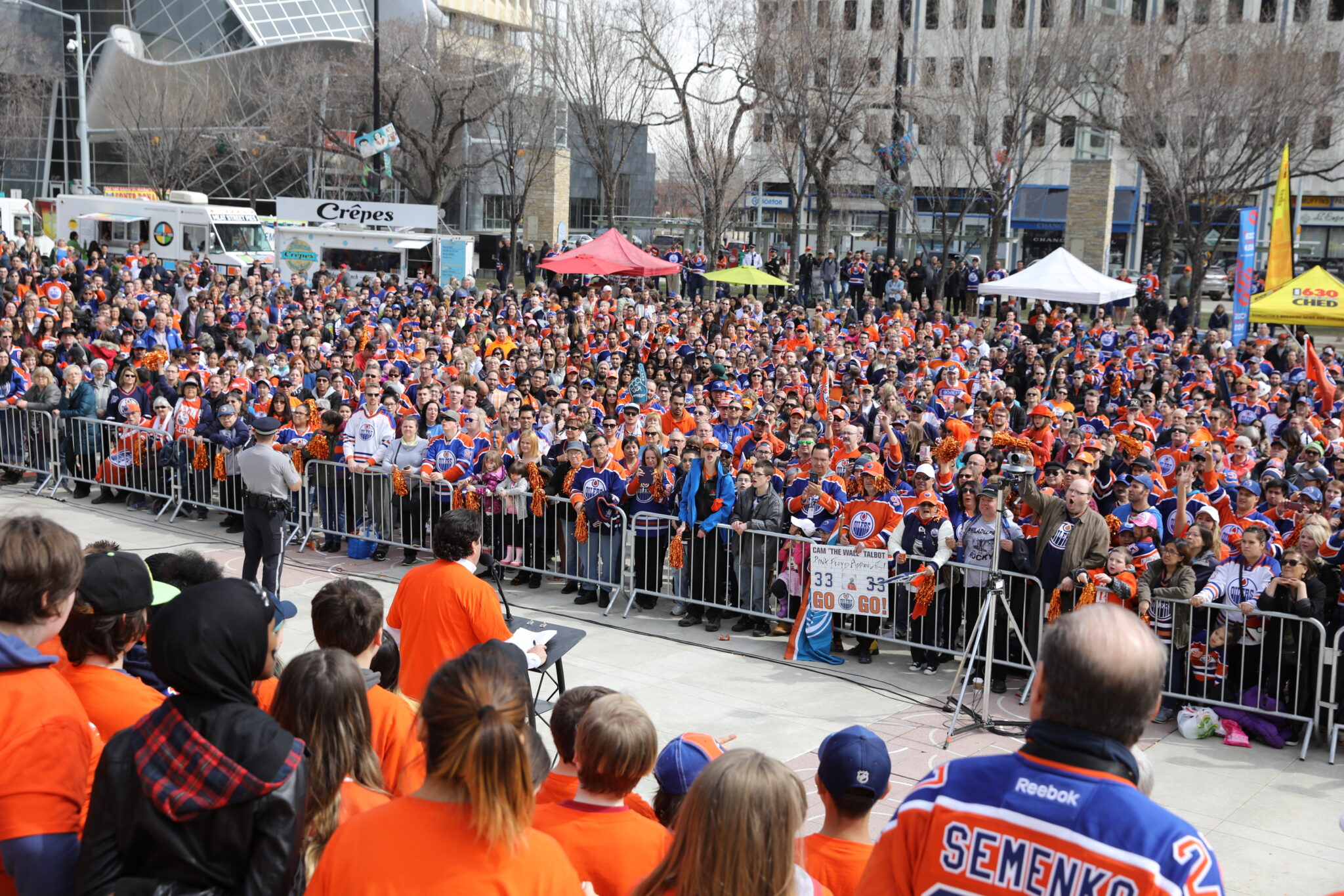Edmonton Oilers Churchill Square Watch Party May 24 Edmonton Downtown